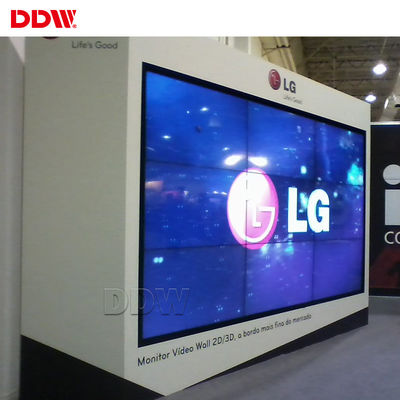 video millimetri a 46 pollici LCD commerciali 1920*1080 VGA Y di PR avoirdupois del Pb della visualizzazione 60Hz 1,7