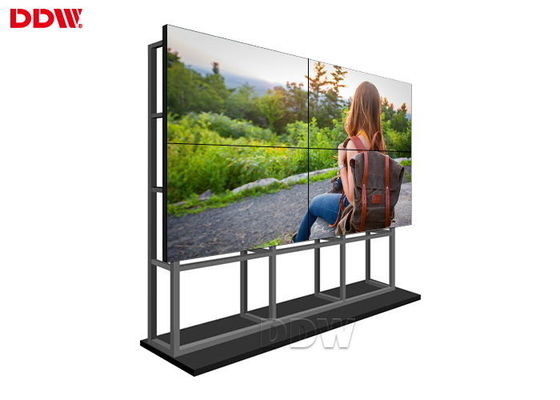 Esposizione LCD senza cuciture dell'incastonatura stretta/parete video di pubblicità a 55 pollici