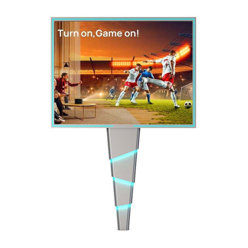 Alto luminosità 8000nits p6 impermeabile IP65 LED display all'aperto cartellone pubblicitario digitale